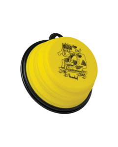 KRK KING DOG BOWL YEL/BLK