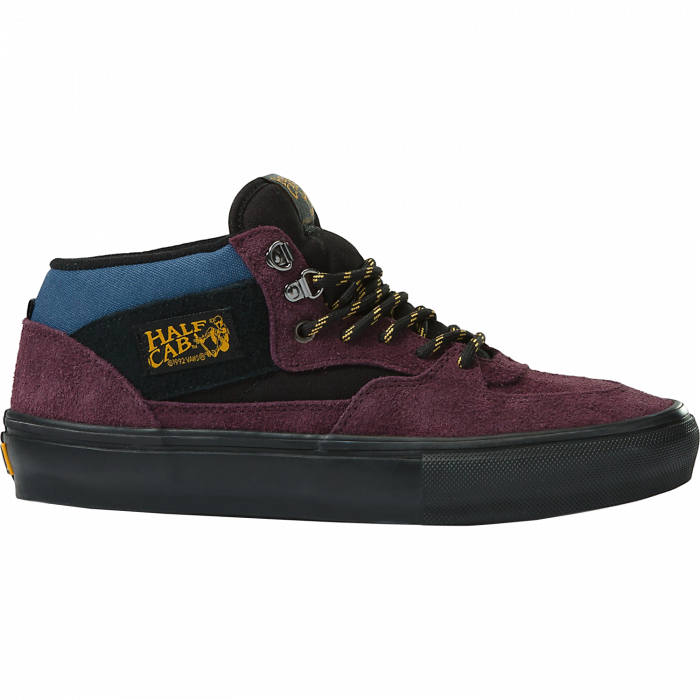 VANS OUTDOOR SKATE HALF CAB PURPLE BLACK 9