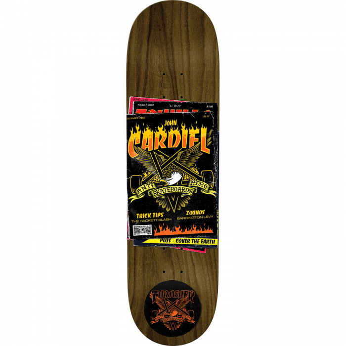 AH CARDIEL THRASHER COLLAB DECK 8.62